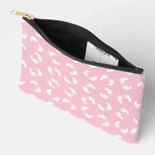 Bolsito Accesorio Pequeño Huellas para bebés, pies para bebés, pasos, Chica 