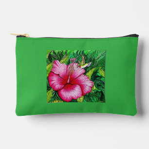 Bolsito Accesorio Pequeño Hummingbird Hibiscus