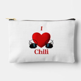 Bolsito Accesorio Pequeño I Heart Chili