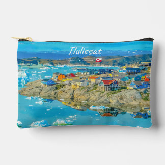 Bolsito Accesorio Pequeño Ilulissat, Groenlandia - Pueblo de Icebergs Pequeñ