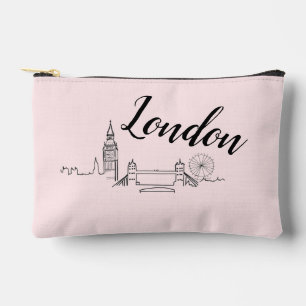 Bolsito Accesorio Pequeño Ilustracion Big Ben de Londres