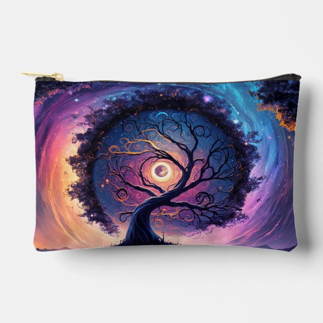 Bolsito Accesorio Pequeño Ilustracion mágico después de medianoche (Anverso)