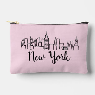 Bolsito Accesorio Pequeño Ilustracion Skyline de la ciudad de Nueva York