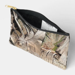 Bolsito Accesorio Pequeño Imagen de foto de cierre de textura del tronco del