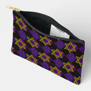 Bolsito Accesorio Pequeño Imagen temática de Hanukkah de SlipperyJoe's amari