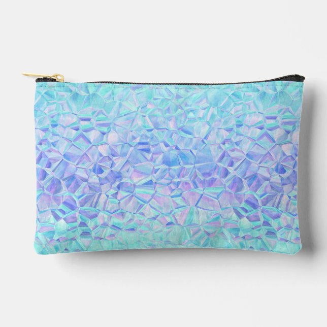 Bolsito Accesorio Pequeño iridiscencia helada: (Anverso)