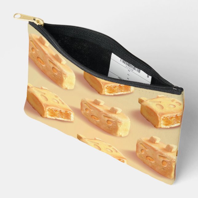 Bolsito Accesorio Pequeño Iron T: Taiwanese Pineapple Cake Pattern (Abierto)