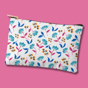 Bolsito Accesorio Pequeño Jarrón floral abstracto de tulipán colorido
