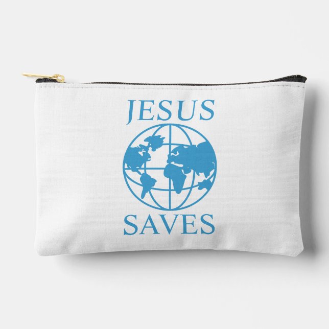 Bolsito Accesorio Pequeño Jesús salva gráfico de los 90 (Anverso)