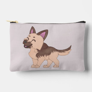 Bolsito Accesorio Pequeño Kawaii German Shepherd Dog