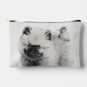 Bolsito Accesorio Pequeño Keeshond Dibujando Kees Cuppy Cupe Arte Perro Orig