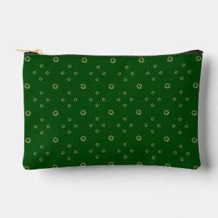 Bolsito Accesorio Pequeño Kelly Verde   Zinnia Dorada Sol