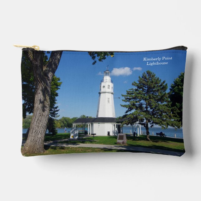 Bolsito Accesorio Pequeño Kimberly Point Lighthouse zipper bag (Anverso)
