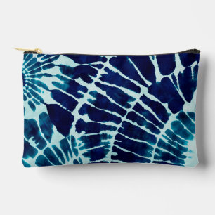 Bolsito Accesorio Pequeño Kit de dopp de tie-dye Shibori
