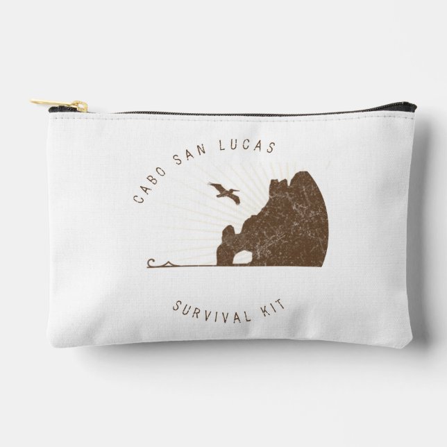 Bolsito Accesorio Pequeño Kit de supervivencia de Cabo San Lucas (Anverso)