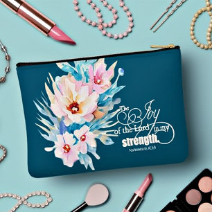 Bolsito Accesorio Pequeño La alegría del Señor floral personalizado