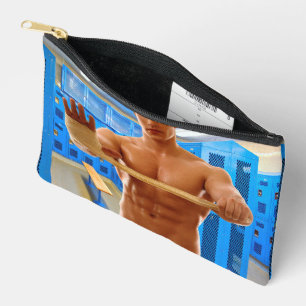 Bolsito Accesorio Pequeño La camisa sin musculoso hombre abs pecho sho de Sl