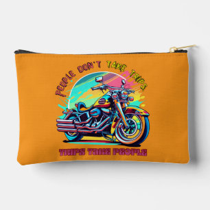 Bolsito Accesorio Pequeño La gente no hace viajes: bicicleta de estilo retro