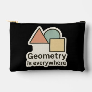 Bolsito Accesorio Pequeño La Geometría Está Por Todas Partes Pegatina - Form