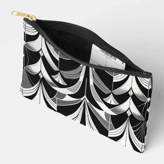 Bolsito Accesorio Pequeño La refinería en blanco y negro (Abierto)