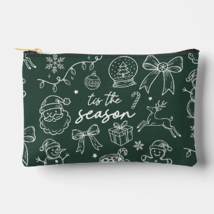 Bolsito Accesorio Pequeño La temporada - Doodle de Navidad