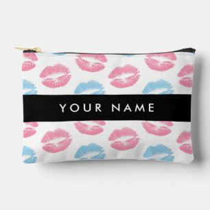 Bolsito Accesorio Pequeño Labios rosados, labios azules, besos, tu nombre, p