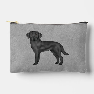 Bolsito Accesorio Pequeño Labrador Retriever Negro Perro de Lab Cute Dibujo
