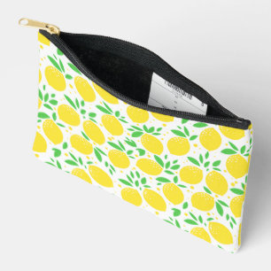 Bolsito Accesorio Pequeño Lemones amarillos de diseño fresco