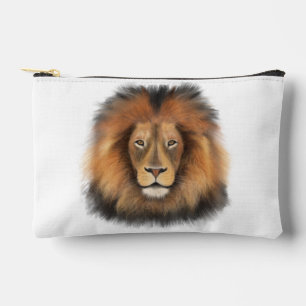 Bolsito Accesorio Pequeño león acuarela Leo rey safari animal selva gato