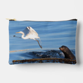 Bolsito Accesorio Pequeño León Marino y la Gran Garza Blanca