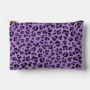 Bolsito Accesorio Pequeño Leopard Print, Leopard Spots, Purple Leopard