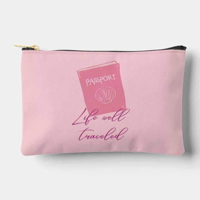Bolsito Accesorio Pequeño Life Well Travele (Anverso)