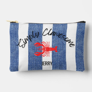 Bolsito Accesorio Pequeño Lobster "simplemente maravilloso" sobre el patrón