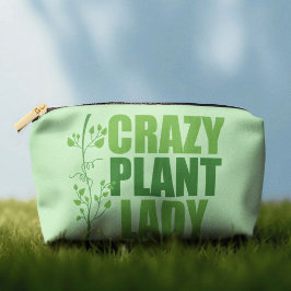 Bolsito Accesorio Pequeño Loca planta Lady Cute Green Botanist