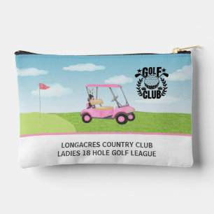 Bolsito Accesorio Pequeño Logo de la Liga de Mujeres del Club de Golf Carro 