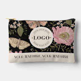 Bolsito Accesorio Pequeño Logotipo Corporativo de Empresa de Negocios Floral