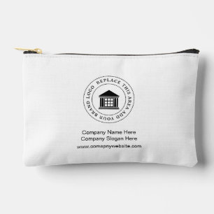 Bolsito Accesorio Pequeño Logotipo Empresarial Minimalista Personalizado Pro