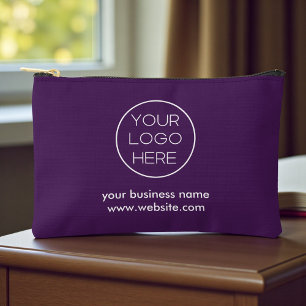 Bolsito Accesorio Pequeño Logotipo empresarial personalizado elegante Viol