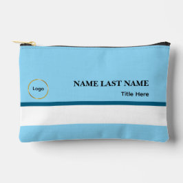 Bolsito Accesorio Pequeño Logotipo personalizado elegante imán azul polvorie