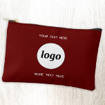 Bolsito Accesorio Pequeño Logotipo Textos Comerciales Promoción de marca en<br><div class="desc">Añade tu propio logotipo a este diseño. Minimalista y profesional. Cambie o elimine el texto superior e inferior, añada su nombre, lema de la empresa, número de teléfono o sitio web. Ideal para un producto promocional para sus empleados, personal, clientes y clientes. Ideal para ferias, viajes, eventos corporativos o deportivos...</div>
