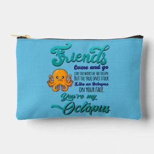 Bolsito Accesorio Pequeño Los amigos van y vienen como las olas del océano