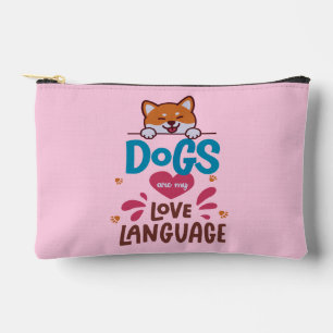 Bolsito Accesorio Pequeño Los perros son mi lengua de amor