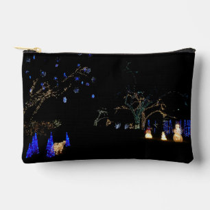 Bolsito Accesorio Pequeño Luces de Invierno Mágico Azules y Blancas de Vacac