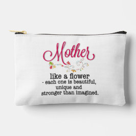 Bolsito Accesorio Pequeño Madre Como Flor Cada Una Es Hermosa