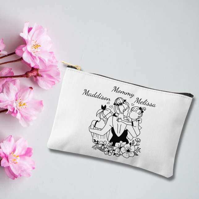 Bolsito Accesorio Pequeño Madres E Hijas Llenan Arte Con Nombres (Subido por el creador)