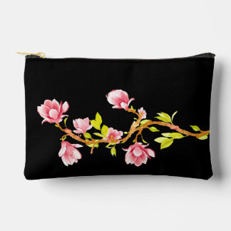 Bolsito Accesorio Pequeño Magnolia Negra