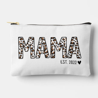 Bolsito Accesorio Pequeño Mama Est Bag Leopard Print, Personalizado Mama Est