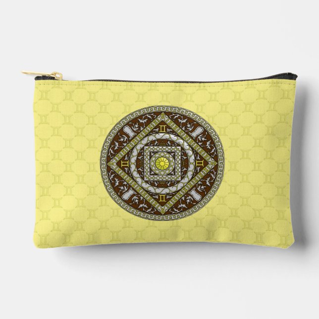 Bolsito Accesorio Pequeño Mandala de Géminis (Anverso)