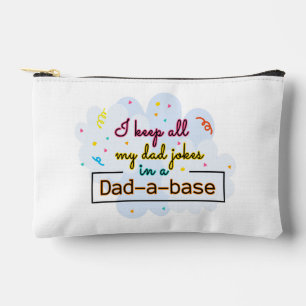 Bolsito Accesorio Pequeño Mantengo A Todos Mis Chistes De Papá En Una Base D