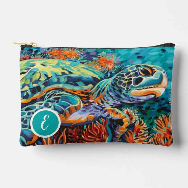 Bolsito Accesorio Pequeño Mar corazón (Anverso)